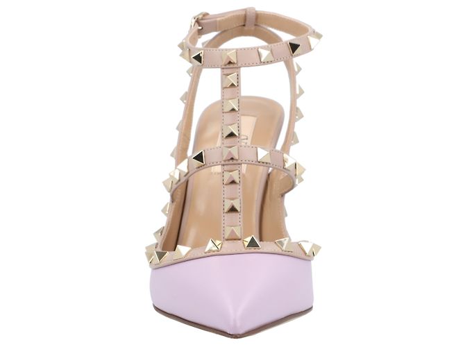 Valentino Garavani Pumps Valentino Rockstud Viola Porpora - vista 5