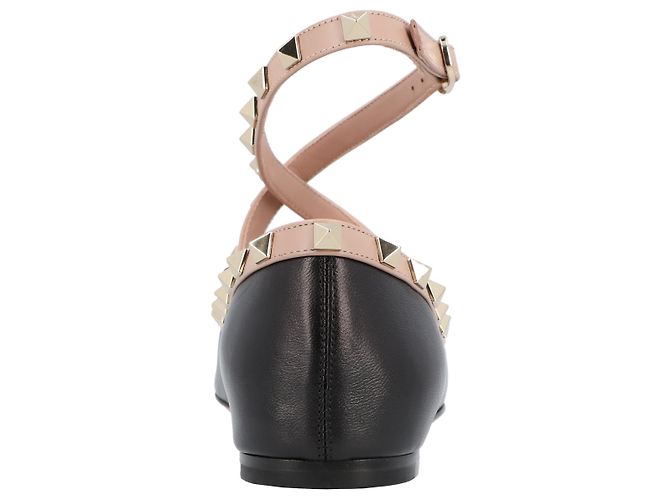 Valentino Garavani Bailarinas Valentino Rockstud Negras Negro - vista 3