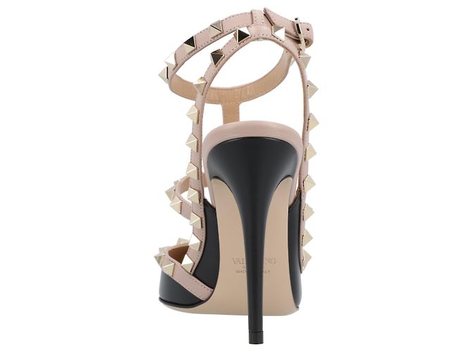 Valentino Garavani Pumps Valentino Rockstud Neri Nero - vista 3