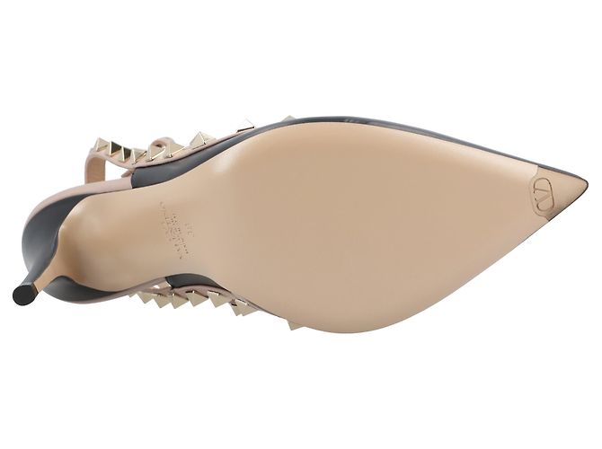 Valentino Garavani Pumps Valentino Rockstud Neri Nero - vista 4