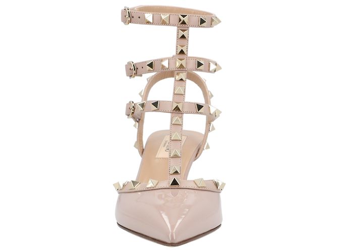 Valentino Garavani Valentino Rockstud 65Mm Nude Marrone Carne - vista 5
