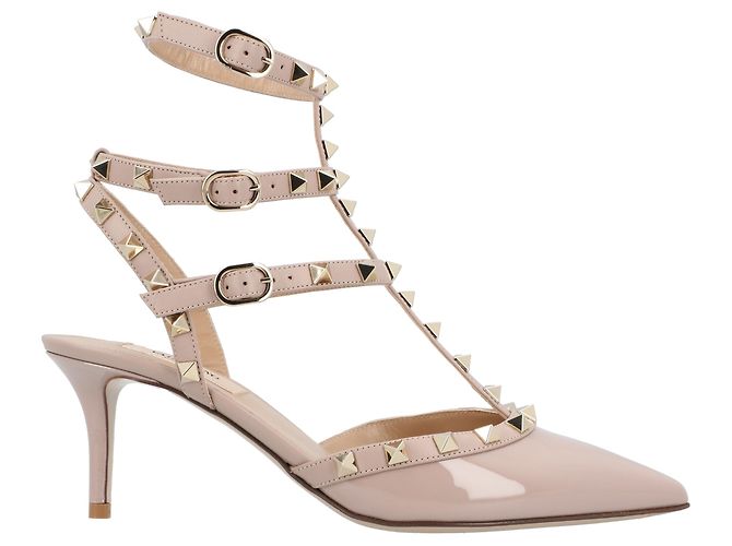 Valentino Garavani Valentino Rockstud 65Mm Nude Marrone Carne - vista 6