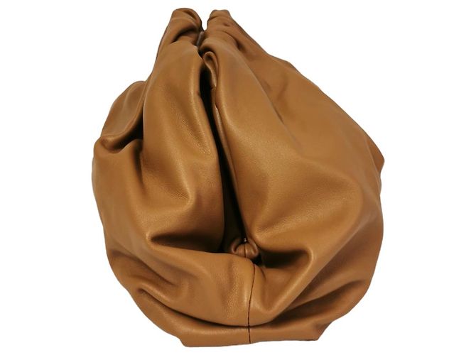 Bottega Veneta The Pouch Clutch Marrone - vista 6
