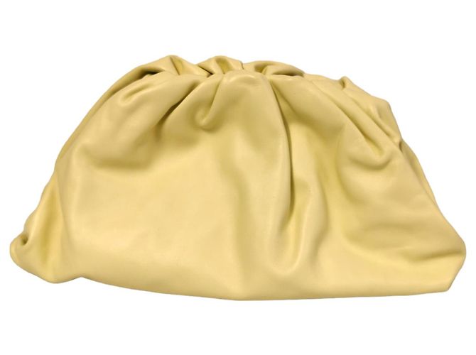 Bottega Veneta La Pouch Clutch Jaune - vue 4