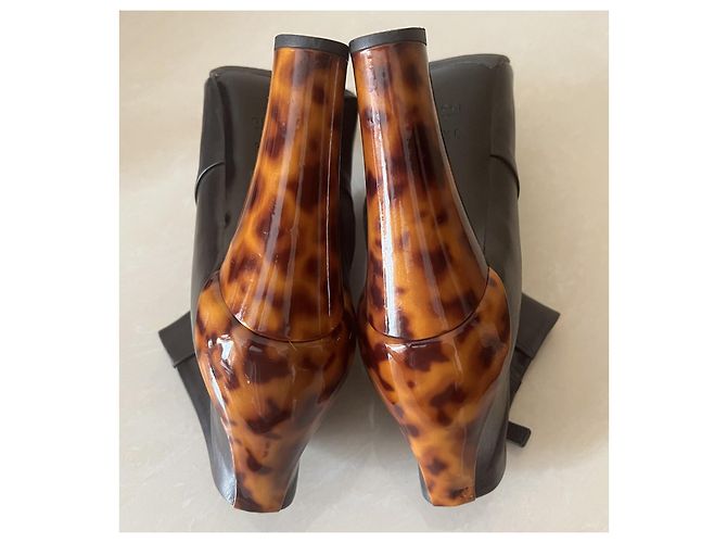 Stivaletti Gucci in pelle nera Nero - vista 11