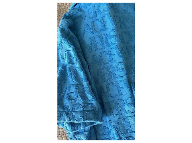 Versace Hemd aus blauer Baumwolle - Ansicht 11