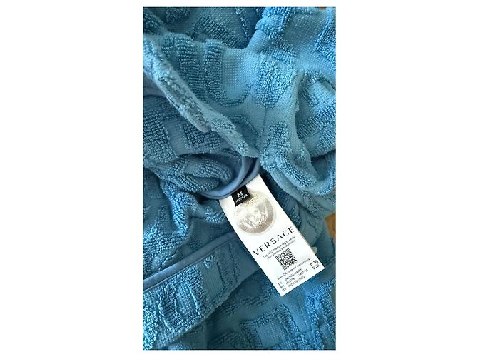 Versace Hemd aus blauer Baumwolle - Ansicht 12