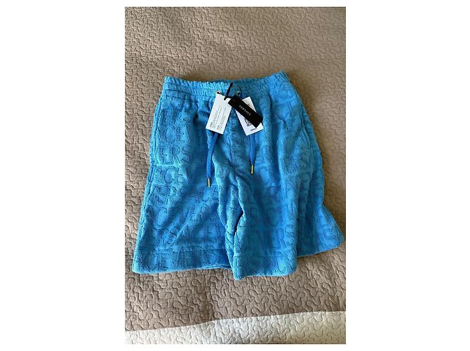 Versace Hemd aus blauer Baumwolle - Ansicht 13