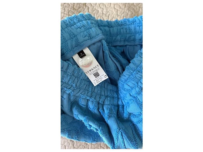 Versace Hemd aus blauer Baumwolle - Ansicht 14