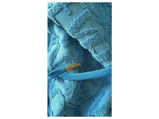 Versace Hemd aus blauer Baumwolle - Ansicht 4