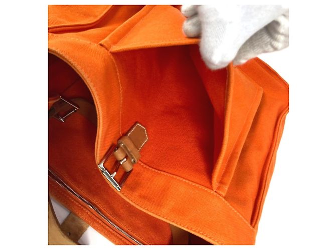 Hermès Marwari GM Schultertasche Orange - Ansicht 15