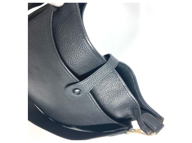 Hermès Borsa Hermes Evelyn 2 GM Nero - vista 3