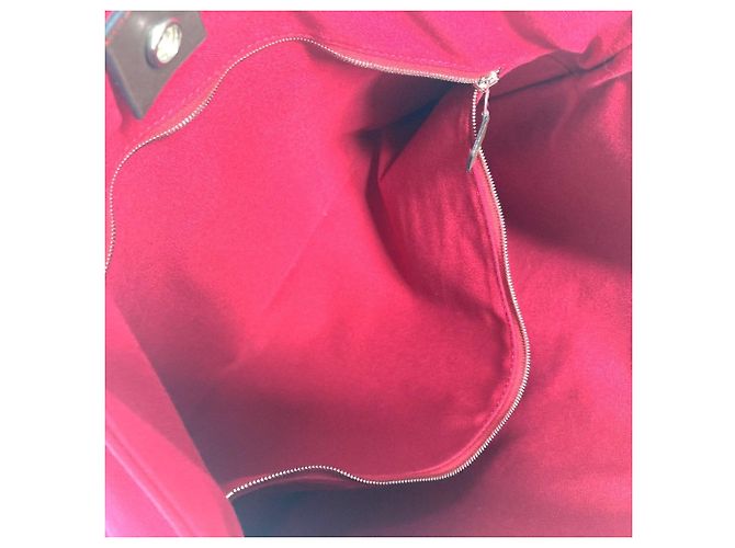 Hermès Borsa Tote HERMES Troca Horizontal MM Nero Rosso - vista 10