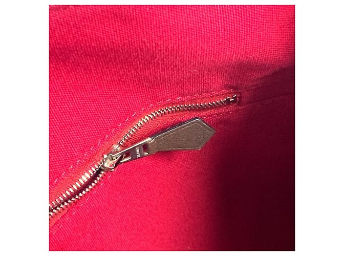 Hermès Borsa Tote HERMES Troca Horizontal MM Nero Rosso - vista 9