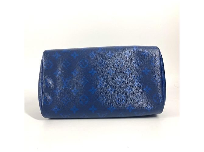 Poche de toalete Louis Vuitton Taiga Rama Azul - vista 5