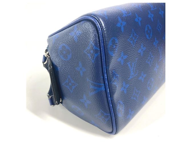 Poche de toalete Louis Vuitton Taiga Rama Azul - vista 7