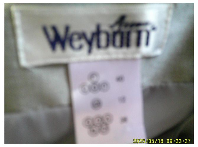 Autre Marque Anne Weybum Conjunto de Blazer e Saia de Seda Cinza - vista 7