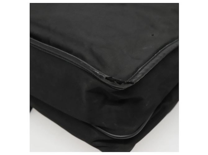 Borsa a Spalla PRADA in Nylon Nero Argento Autentica hk2516 - vista 9