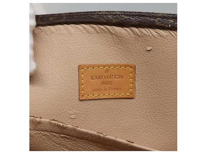 LOUIS VUITTON Borsa Sac Plat Monogram M51140 LV Auth am8350 Monogramma - vista 10