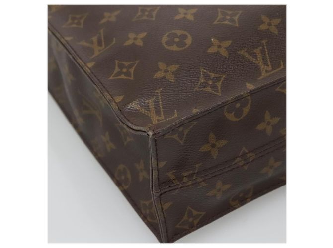 LOUIS VUITTON Borsa Sac Plat Monogram M51140 LV Auth am8350 Monogramma - vista 14
