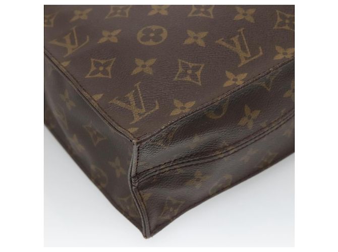 LOUIS VUITTON Borsa Sac Plat Monogram M51140 LV Auth am8350 Monogramma - vista 16