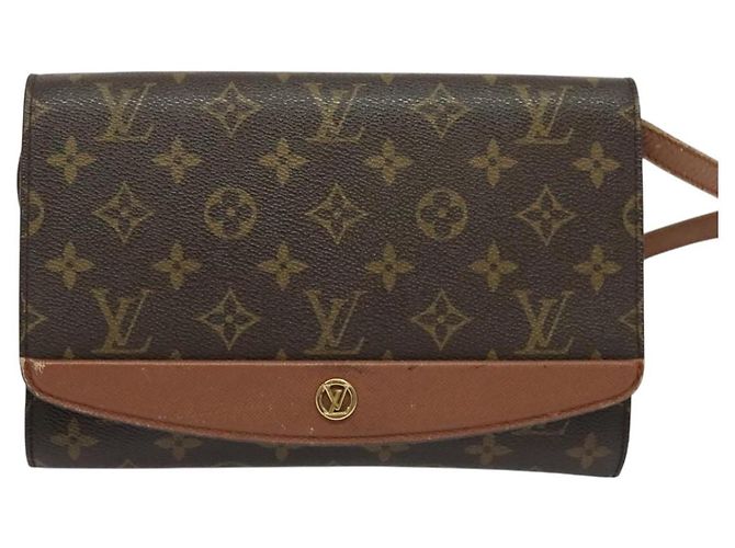 LOUIS VUITTON Monogram Bordeaux 24 Borsa a Spalla M51798 LV Auth 121580 Monogramma - vista 13