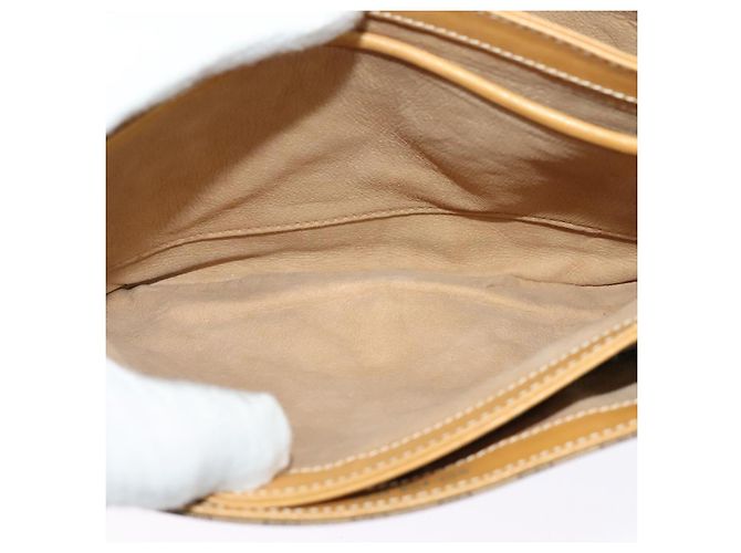 Gucci Borsa a spalla Micro GG Supreme PVC Beige Oro 001 406 1780 Auth th5863 D'oro - vista 10