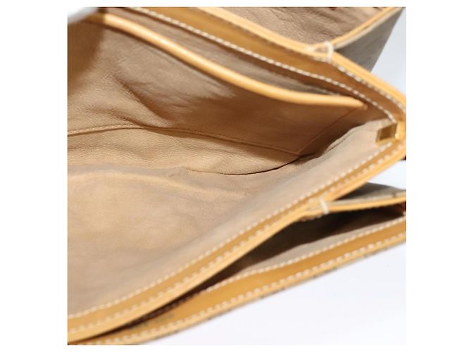 Gucci Borsa a spalla Micro GG Supreme PVC Beige Oro 001 406 1780 Auth th5863 D'oro - vista 20