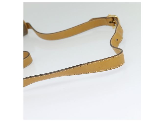 Gucci Borsa a spalla Micro GG Supreme PVC Beige Oro 001 406 1780 Auth th5863 D'oro - vista 7