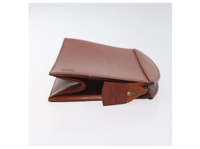 LOUIS VUITTON Epi Trousse Crete Pouch Marrone M48403 LV Auth th5942 - vista 3