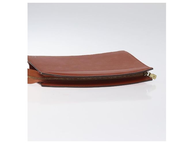 LOUIS VUITTON Epi Trousse Crete Pouch Marrone M48403 LV Auth th5942 - vista 5