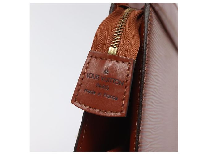 LOUIS VUITTON Epi Trousse Crete Pouch Marrone M48403 LV Auth th5942 - vista 8