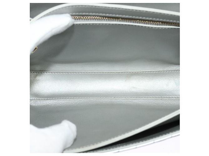 Céline Borsa a spalla CELINE in pelle argento nero oro Auth 120162 D'oro - vista 11
