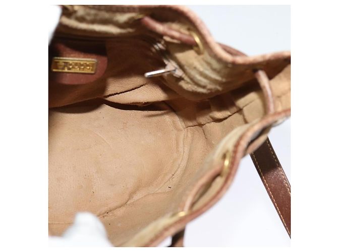 GUCCI Micro GG Supreme Shoulder Bag Beige Gold 007 86 0044 Auth ti2975 Golden - view 18