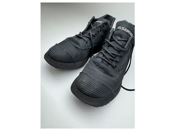Sneaker vintage Jil Sander neri Nero - vista 8