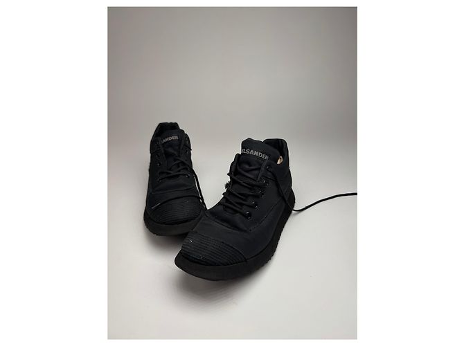 Sneaker vintage Jil Sander neri Nero - vista 9