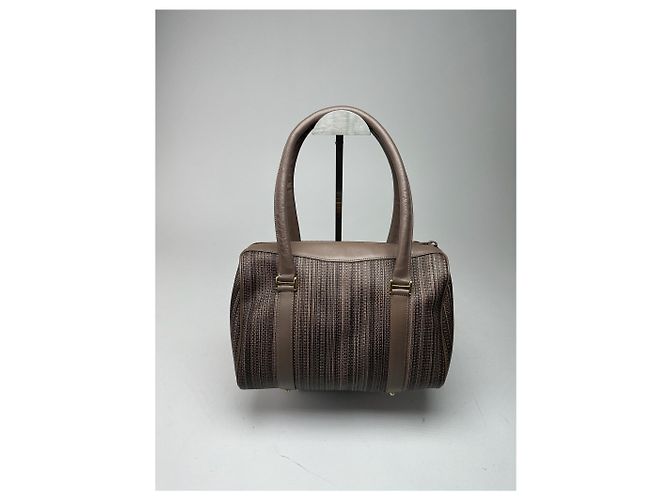 Vintage Givenchy Leder Tasche braun - Ansicht 2