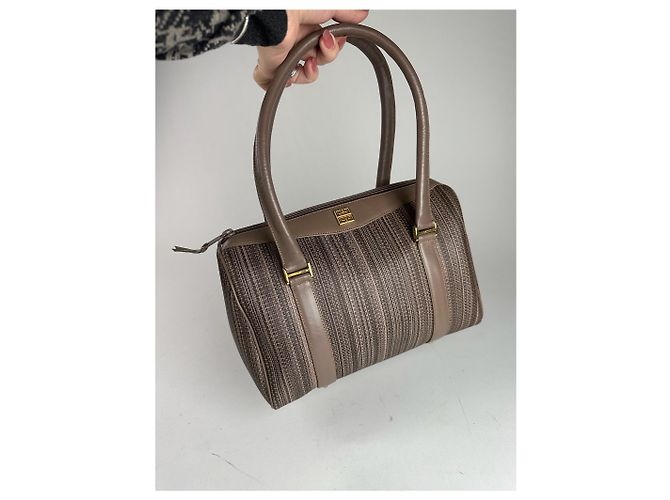 Vintage Givenchy Leder Tasche braun - Ansicht 8
