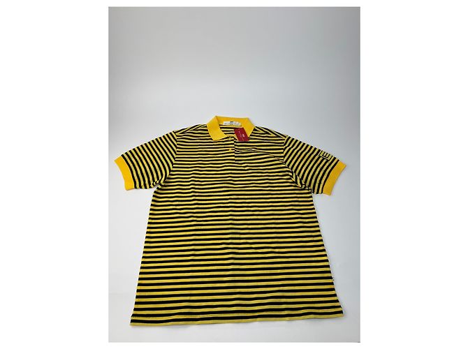 Conjunto vintage Balenciaga preto e amarelo L novo - vista 8