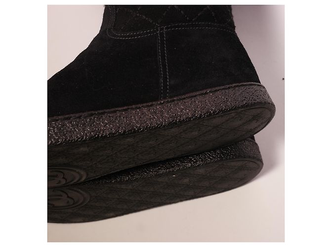 Botas Chanel de piel negra Negro - vista 11