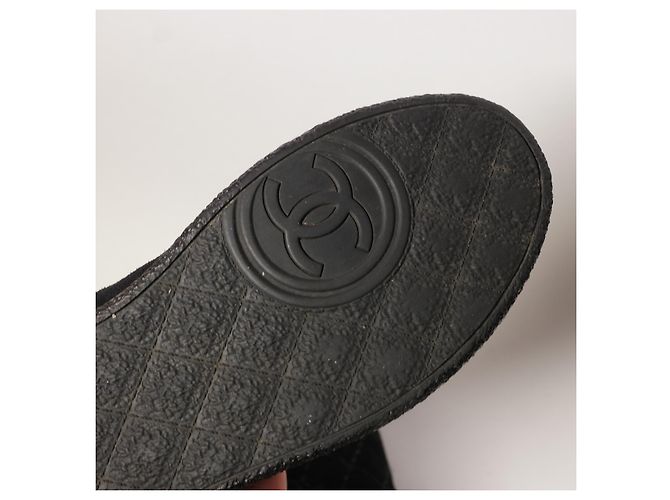Botas Chanel de piel negra Negro - vista 12