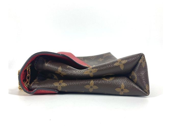 Borsa a catena Pallas Monogram Louis Vuitton Marrone Rosso - vista 4