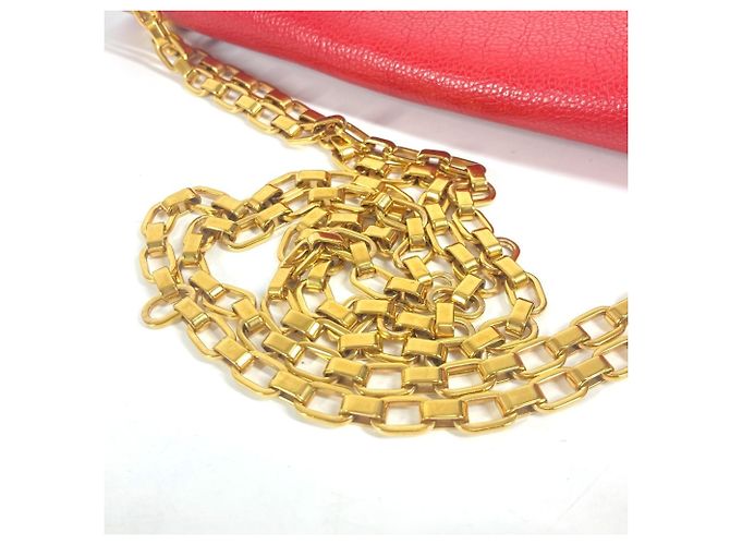 Borsa a catena Pallas Monogram Louis Vuitton Marrone Rosso - vista 9