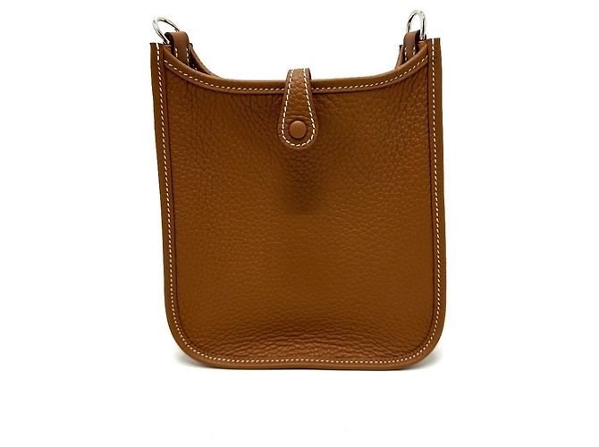 Hermès Bolso cruzado Hermes Evelyne TPM Dorado - vista 2