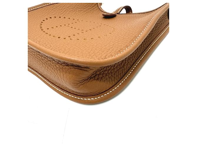 Hermès Bolso cruzado Hermes Evelyne TPM Dorado - vista 4
