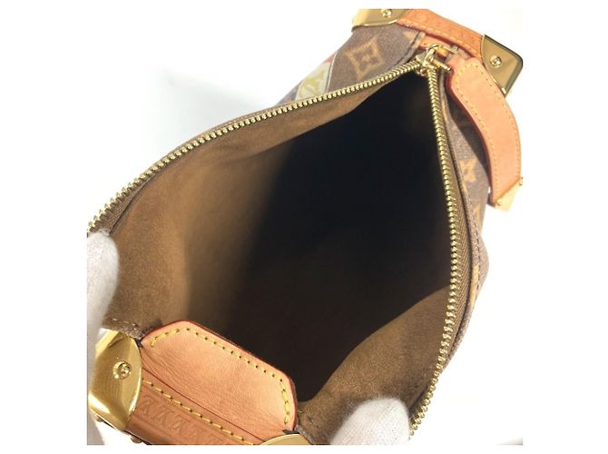 Louis Vuitton M47085 Flight Mode Side Trunk MM Tasche Braun Mehrfarben - Ansicht 14
