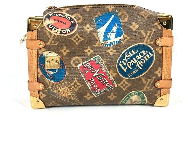 Louis Vuitton M47085 Flight Mode Side Trunk MM Tasche Braun Mehrfarben - Ansicht 2