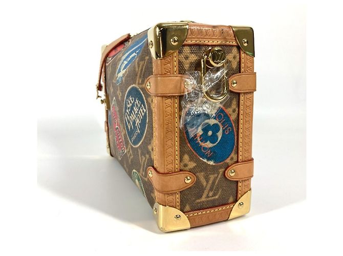 Louis Vuitton M47085 Flight Mode Side Trunk MM Tasche Braun Mehrfarben - Ansicht 5