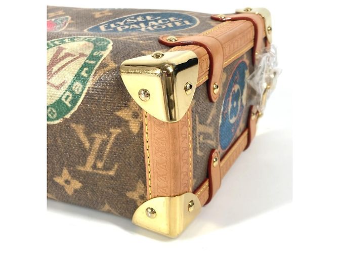 Louis Vuitton M47085 Flight Mode Side Trunk MM Tasche Braun Mehrfarben - Ansicht 9