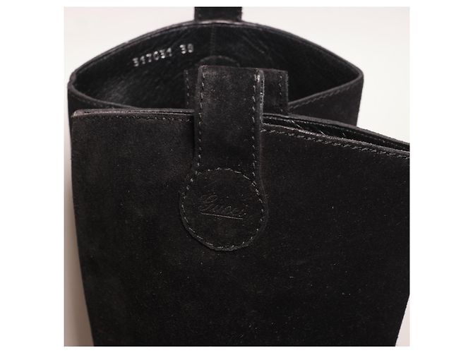 Botas Gucci de ante negro - vista 7